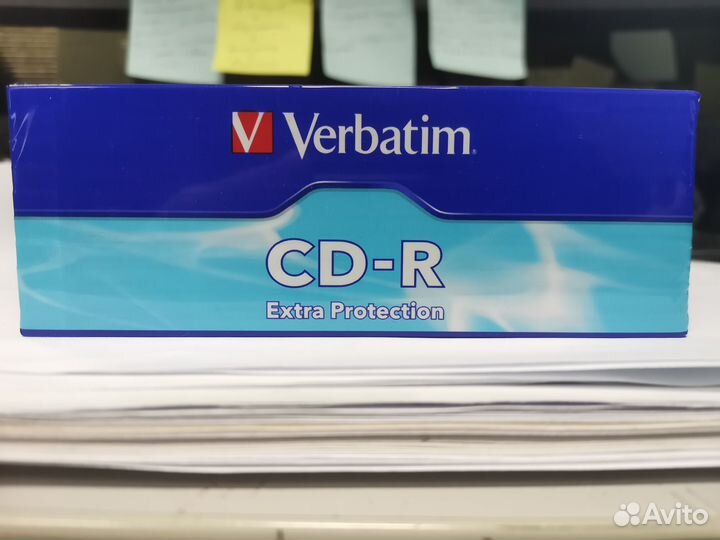 Сd-R и CD-RW диски Verbatim чистые