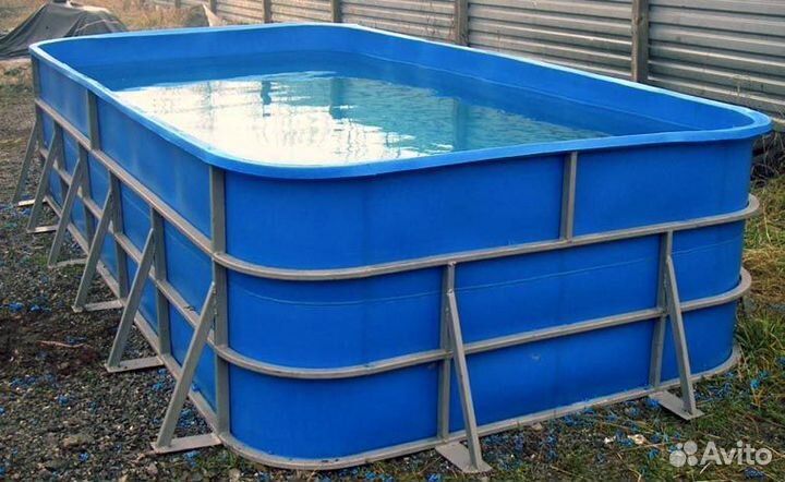 Бассейн 3х4х1,5 для дачи