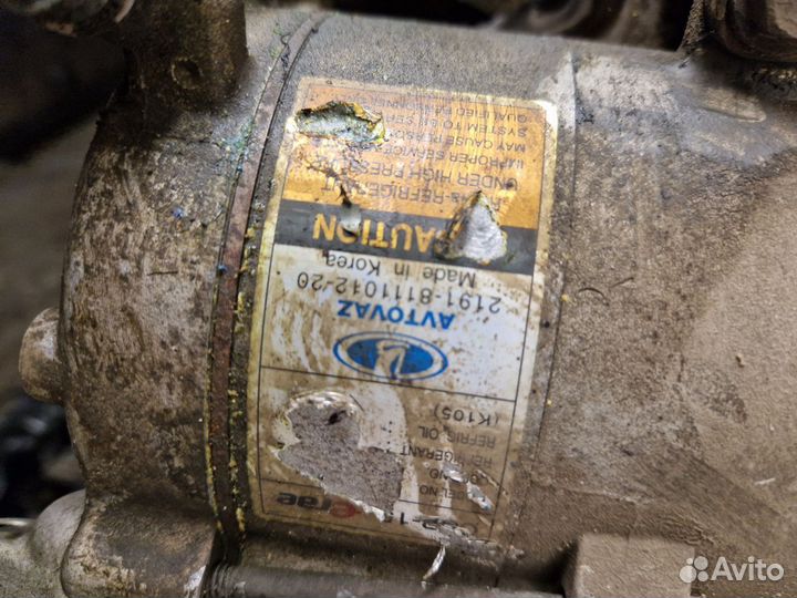 Компрессор кондиционера Гранта 21127