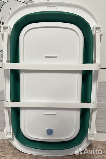 Ванночка для купания складная с матрасиком
