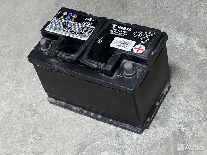 Аккумулятор AGM varta