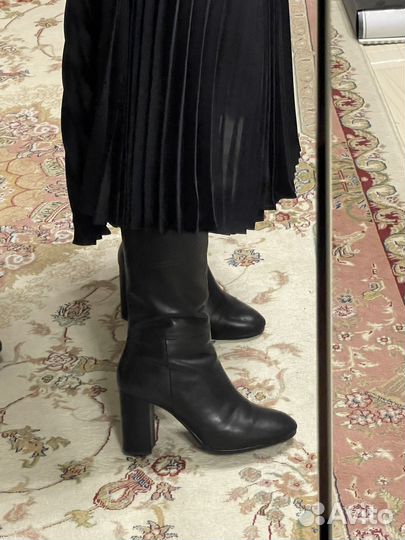 Сапоги из натуральной кожи