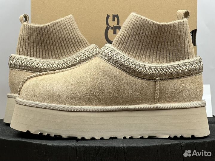 Угги UGG Tazz Knit Sand