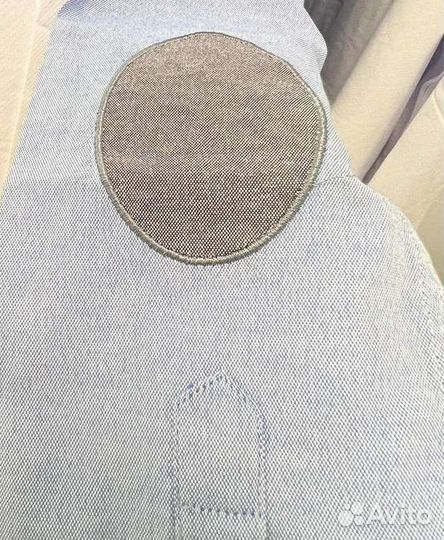 Рубашка голубая (92- 122)