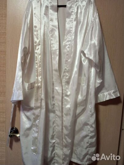 Халат женский шелковый