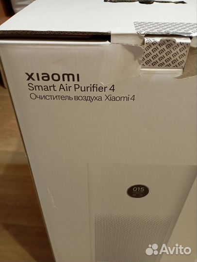 Очиститель xiaomi smart air purifier 4 (EU)