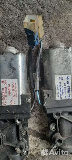 Электродвигатель стеклоподьемного механизма ваз