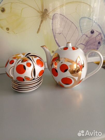 Чайный сервиз Райские яблоки