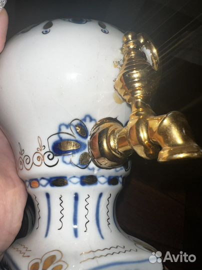 Сувенирный Фарфоровый самовар 