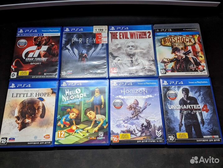 Игры xbox one/ps4/Nintendo switch