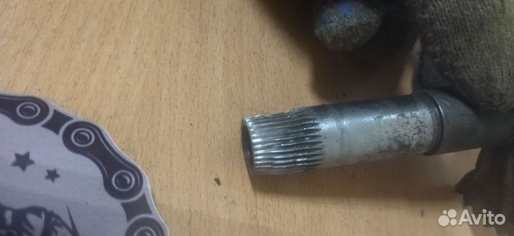 Вал кикстартера на восход