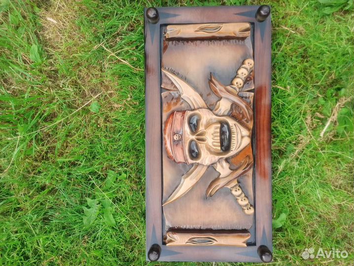 Нарды резные ручной работы 60 на 30см