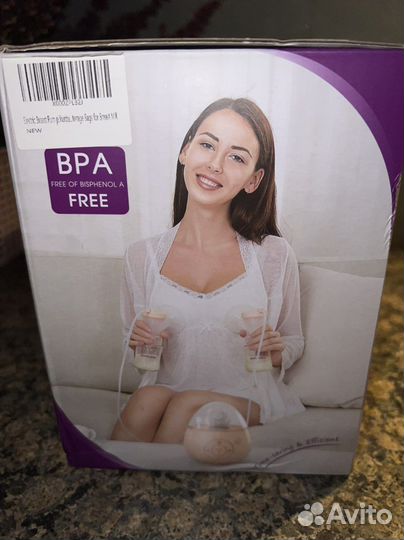 Двойной молокоотсос с ночником и музыкой