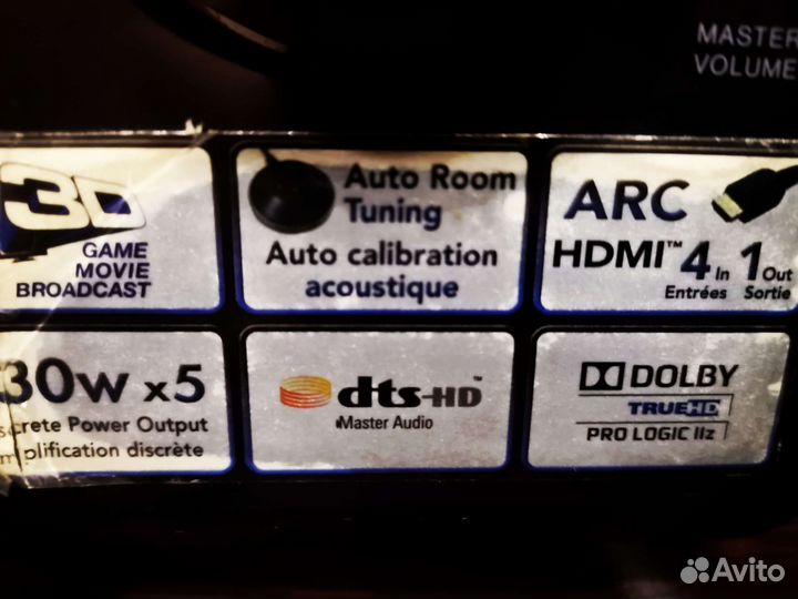 Ресивер pioneer vsx-422 колонки 5 штук