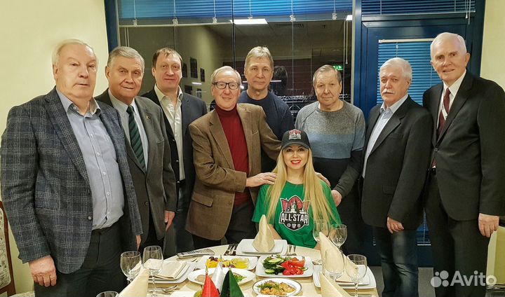 Автограф легенды хоккея СССР Александра Пашкова