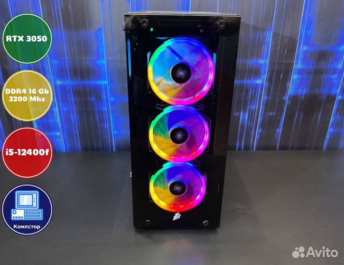Сборка пк для 2к i5-RTX3050-16DDR4-CPJ78431625-B760