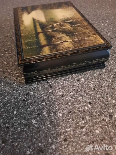 Шкатулка Федоскино миниатюры