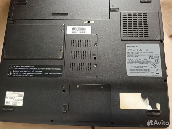 Ноутбук toshiba satellite