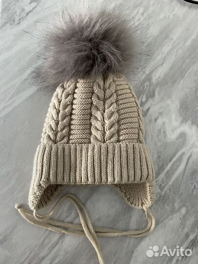 Шапка зимняя 3-10 мес