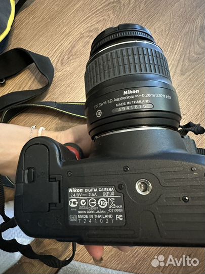 Фотоаппарат nikon D3100