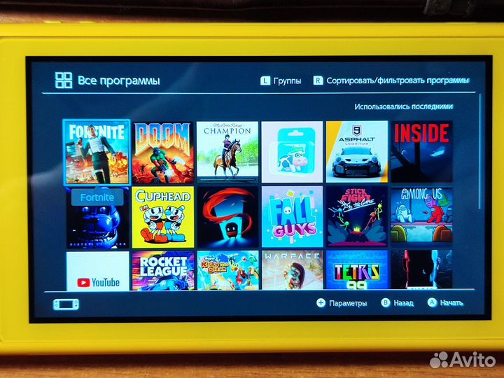 Nintendo switch lite 64gb в идеале + игры