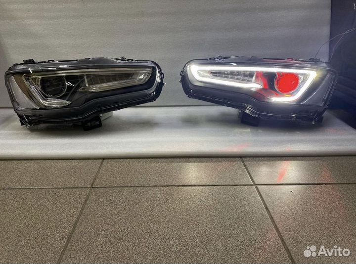 Mitsubishi Lancer X Фары тюнинг Demon eyes Z2ZX1