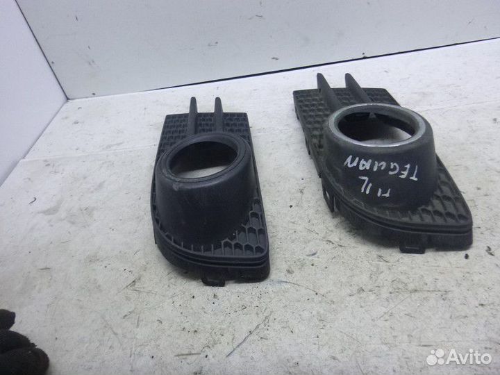 Решетка в бампер левая под птф Volkswagen tiguan 2