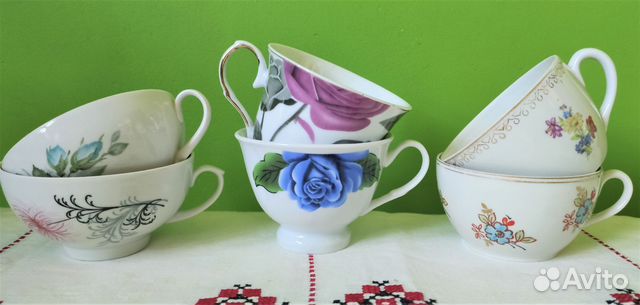 Чайные чашки СССР кружки