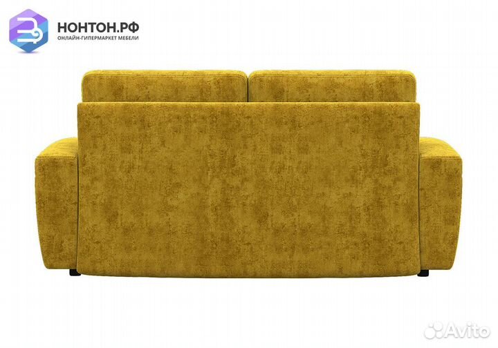Диван раскладной 3-х секционный Мали желтый