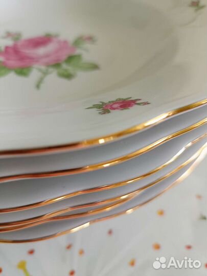 Суповые тарелки Кольдиц ГДР 