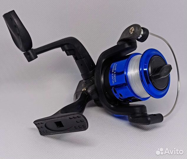 Катушка рыболовная безынерционная с леской