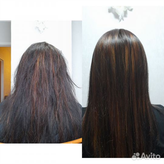 Модель на Ботокс/Кератин/спа уход для волос