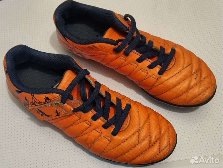 Бутсы Kipsta на липучках 32 размер