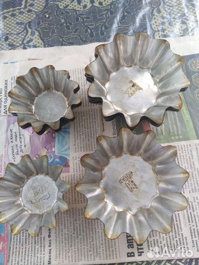 Формочки для кексов СССР