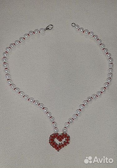 Чокер с сердечком