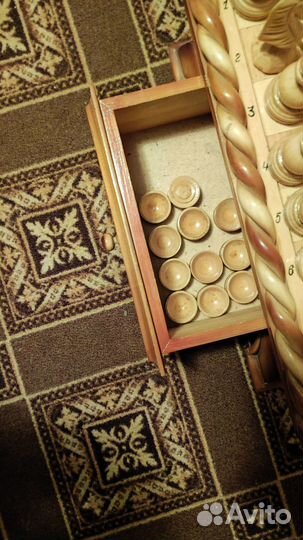 Шахматы деревянные ручной работы