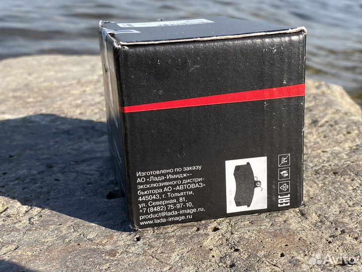 Тормозные колодки передние на ваз, лада Гранта