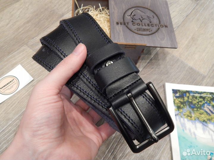 Ремень мужской натуральная кожа