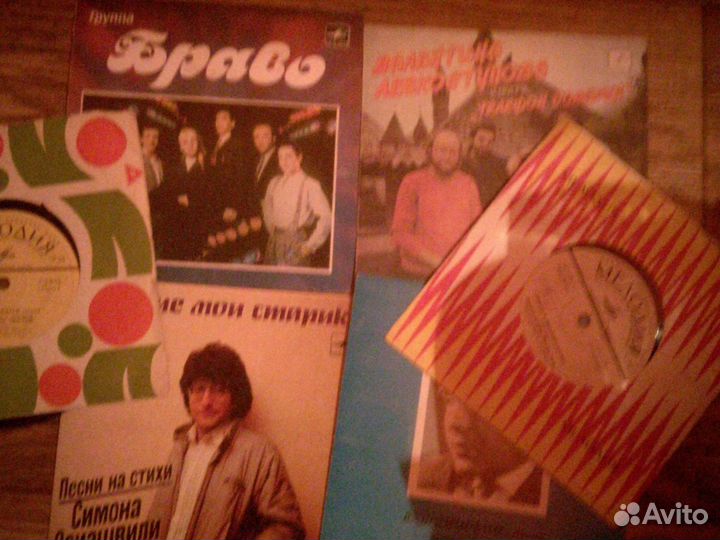 Винил пластинки Мелодия Наша Эстрада 40 шт