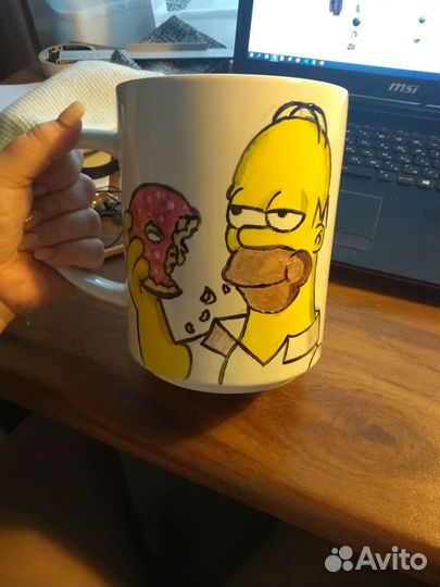 Художественная роспись кружек