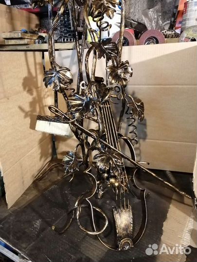 Кованый каминный набор