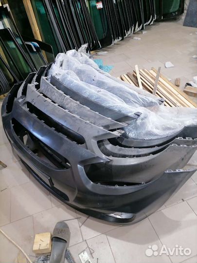 Бампер передний hyundai solaris