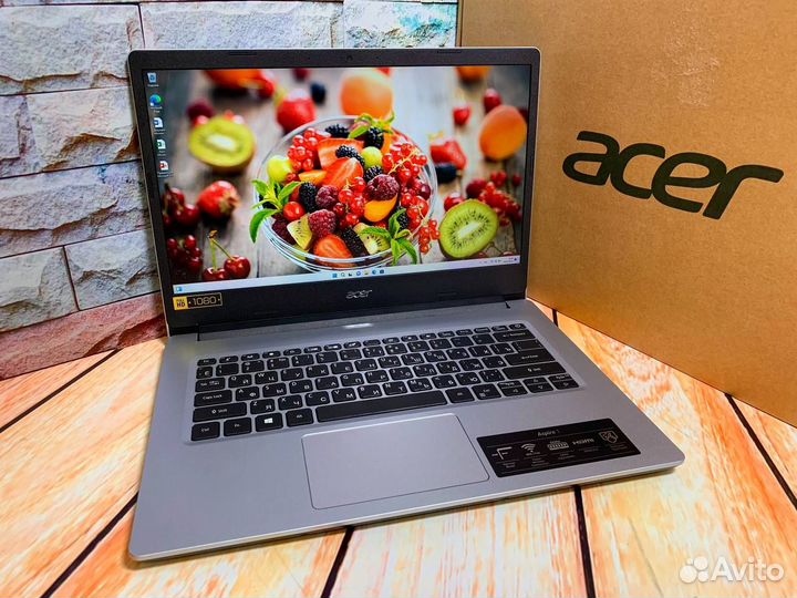 Как новый Acer 4 ядра 128SSD Full HD ips