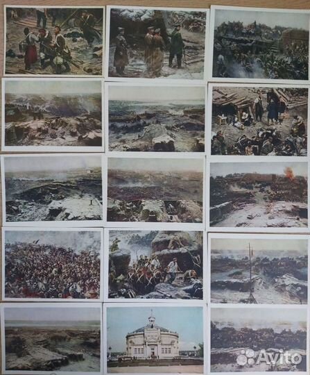 Панорама Оборона Севастополя (1854-55гг), изд.1956