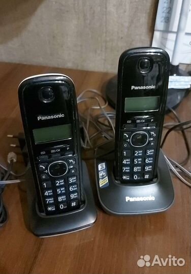 Радиотелефон panasonic 2 трубки