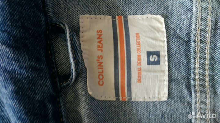 Джинсовая куртка мужская, collins