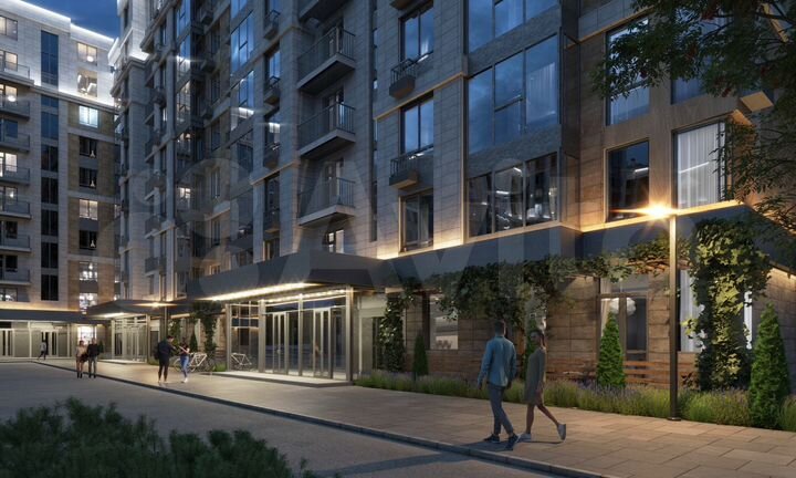 2-к. квартира, 61,3 м², 6/9 эт.