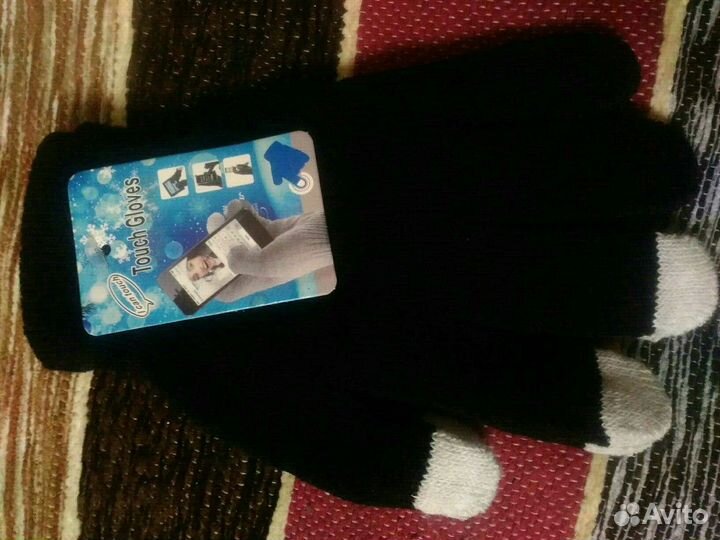 Сенсорные перчатки новые