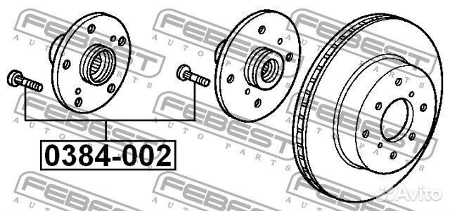 Шпилька колёсная