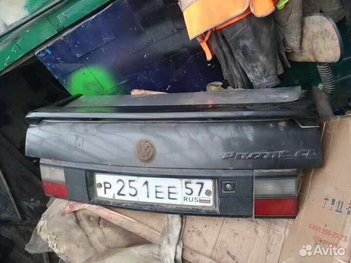 Крышка багажника пассат б3 седан